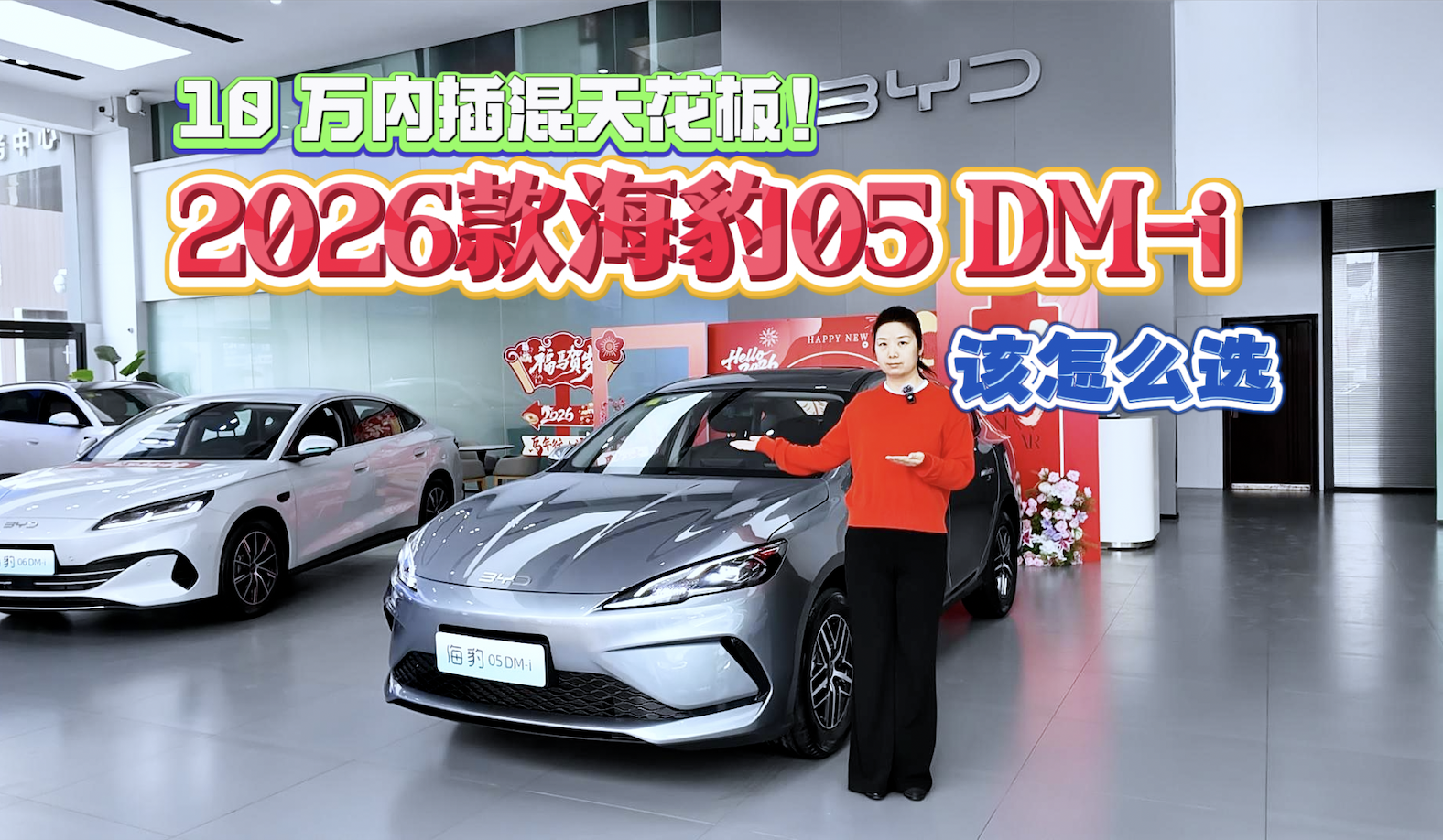 10 万内插混天花板！2026款海豹05