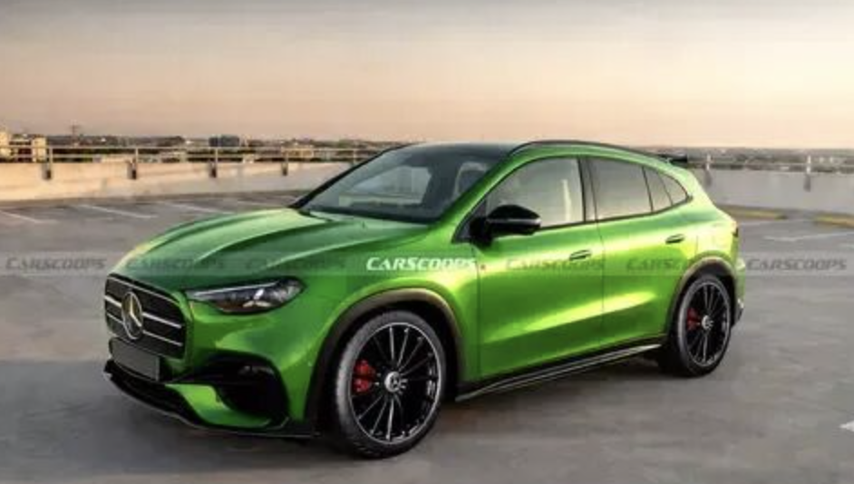 纯电/轻混动力，全新奔驰GLA假想图发布