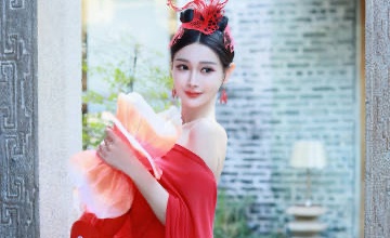 锦 鳞摇曳映霞光，鲤 跃龙门福运长