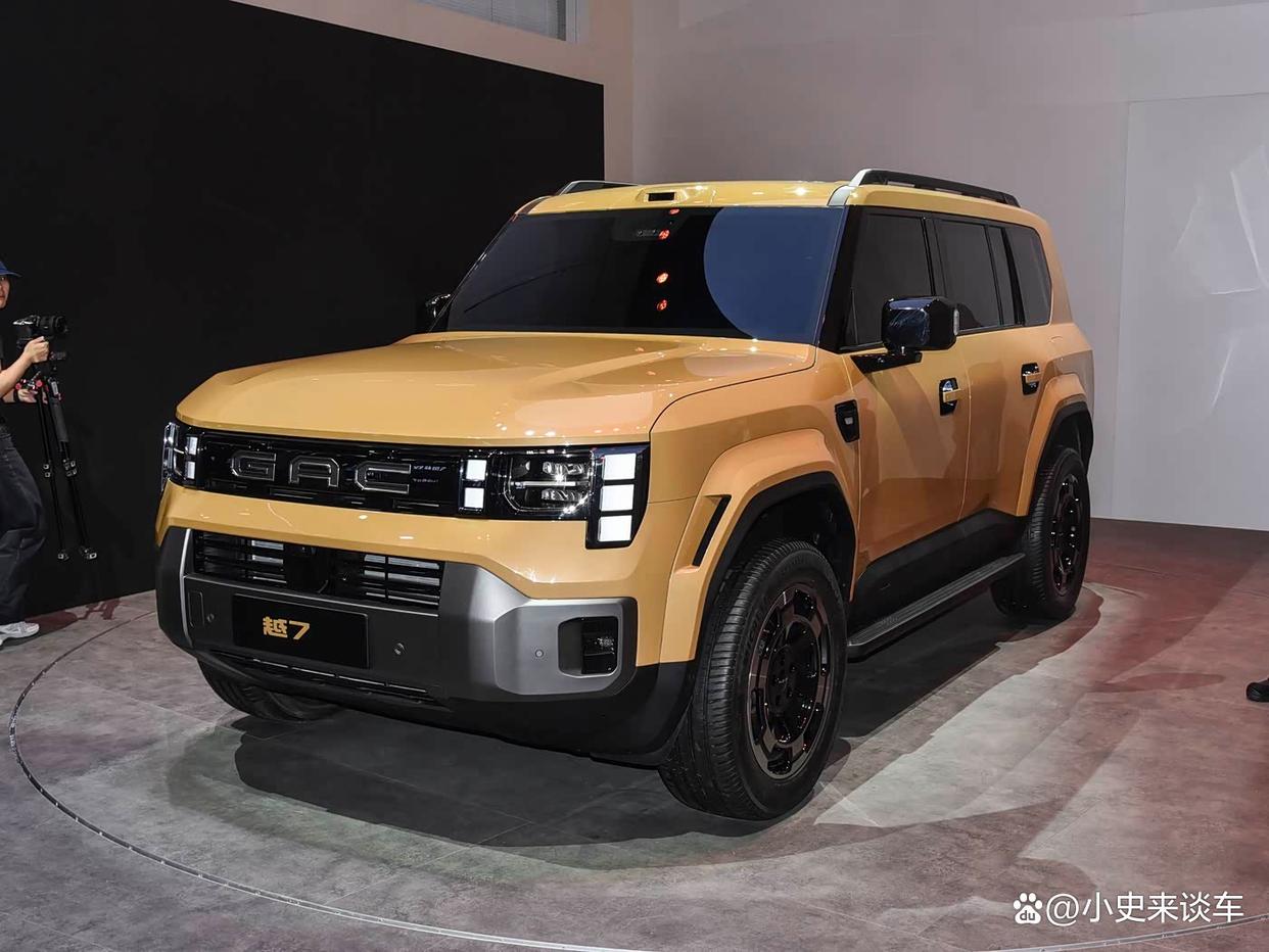 广汽传祺首款硬派越野SUV—越7北京车展全球首发亮相，预售25万起
