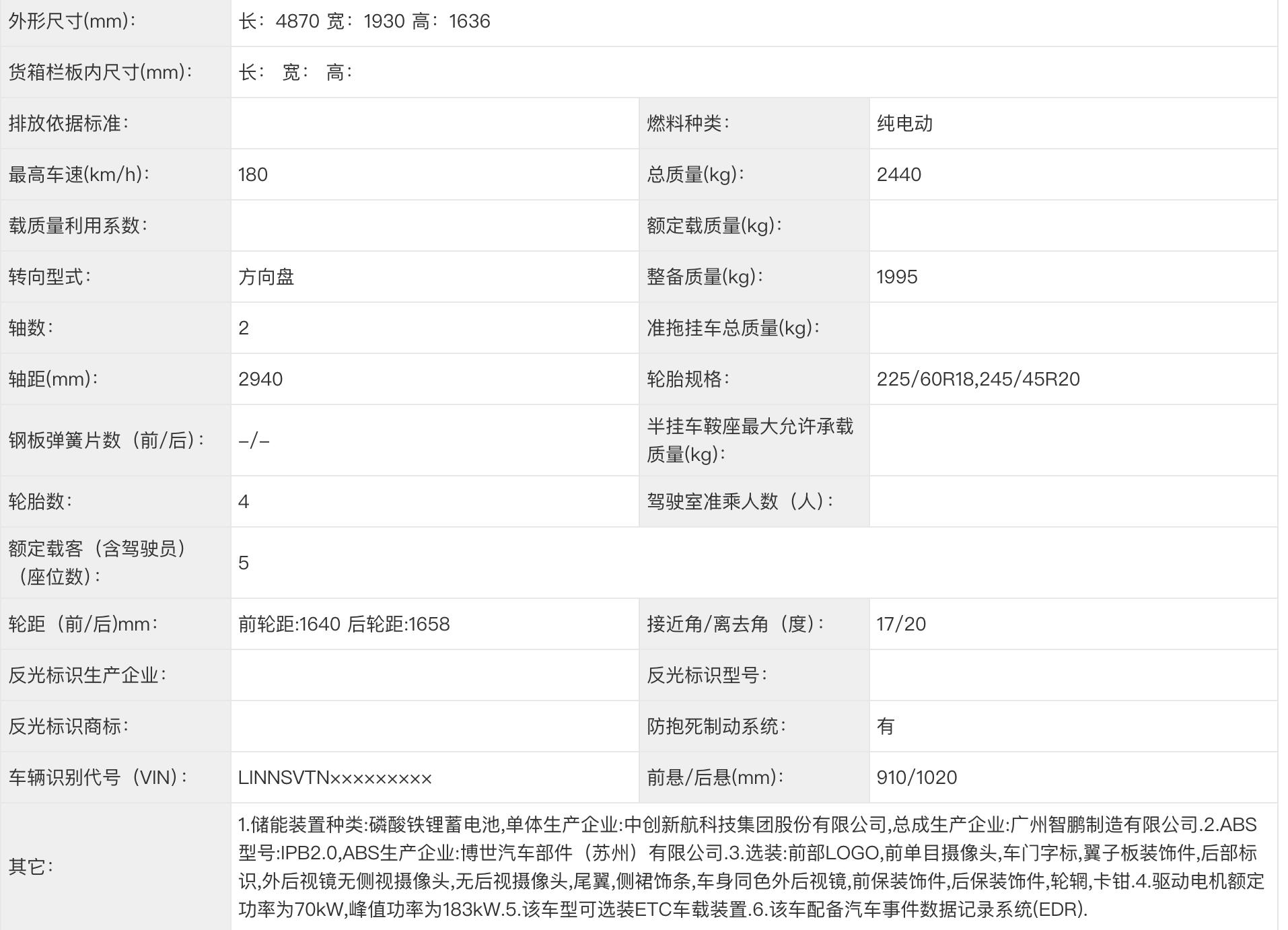 小鹏MONA L05纯电/增程同上，尺寸比Model Y更大